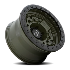 Black Rhino Avenger Beadlock ODG 17x8.5 -30 6x139.7mm 112.1mm Olive Drab Green Black Hardware