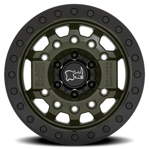 Black Rhino Avenger Beadlock ODG 17x8.5 -30 6x139.7mm 112.1mm Olive Drab Green Black Hardware