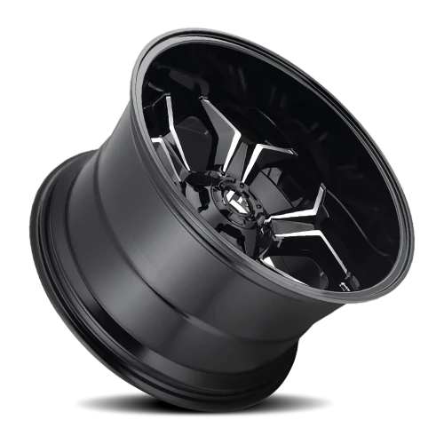 Fuel Avenger D606 20x10 -18 8x165.1mm 125.2mm Gloss Black Machined