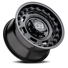 Black Rhino Axle MB 18x9.5 +6 8x170mm 125.1mm Matte Black