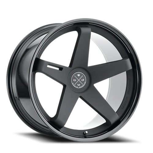 Blaque Diamond BD-21 MB 20x10.5 +42 5x114.3mm 70.5mm Matte Black Gloss Black Lip