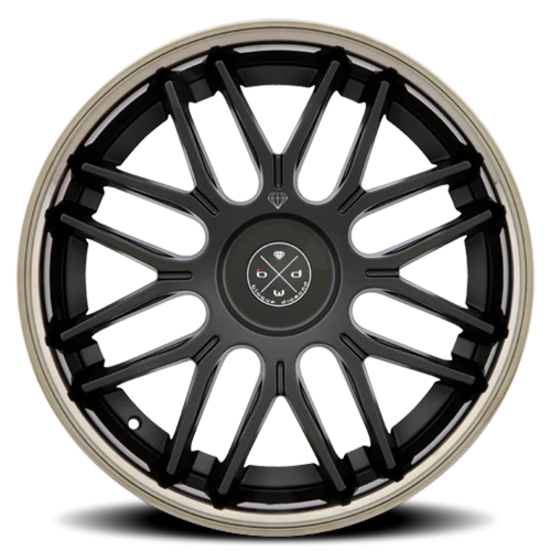 Blaque Diamond BD-27 SB 20x9 +35 5x120mm 72.56mm Satin Black Black Chrome Stainless Steel Lip