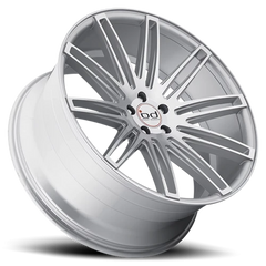 Blaque Diamond BD-2 SL 22x10.5 +30 5x112mm 66.6mm Polished Silver