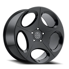 Blaque Diamond BD-77 MB 20x10 +35 5x114.3mm 70.5mm Matte Black Gloss Black
