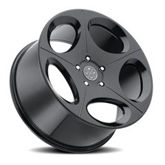 Blaque Diamond BD-77 MB 20x10 +25 5x112mm 66.6mm Matte Black Gloss Black