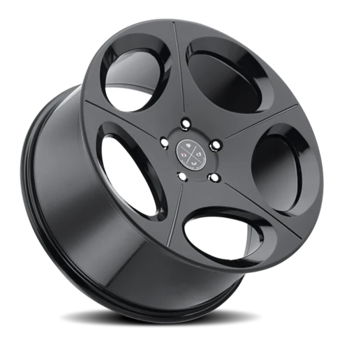Blaque Diamond BD-77 MB 20x10 +40 5x112mm 66.6mm Matte Black Gloss Black