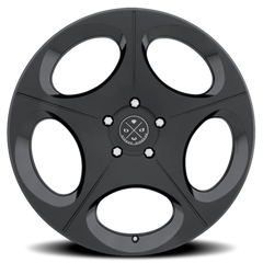 Blaque Diamond BD-77 MB 20x11 +42 5x120mm 72.56mm Matte Black Gloss Black