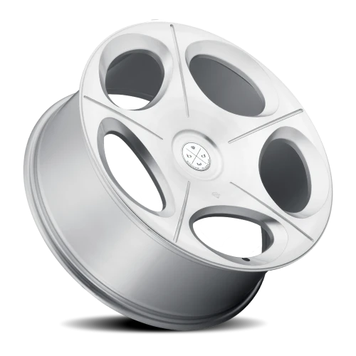 Blaque Diamond BD-77 SL 20x10 +40 5x112mm 66.6mm Silver Machined Face
