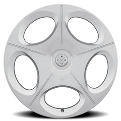 Blaque Diamond BD-77 SL 22x10.5 +20 5x115mm 71.5mm Silver Machined Face