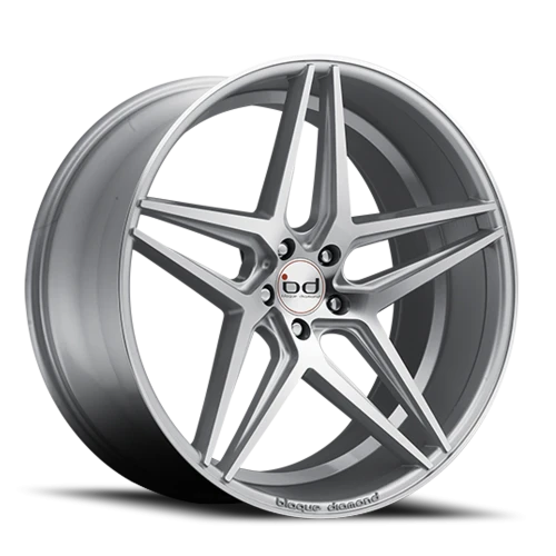 Blaque Diamond BD-8 SL 20x10.5 +40 5x120mm 72.56mm Polished Silver