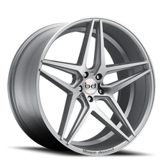 Blaque Diamond BD-8 SL 20x10.5 +40 5x120mm 72.56mm Polished Silver
