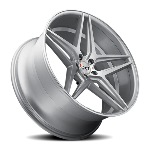 Blaque Diamond BD-8 SL 20x9 +38 5x114.3mm 70.5mm Polished Silver