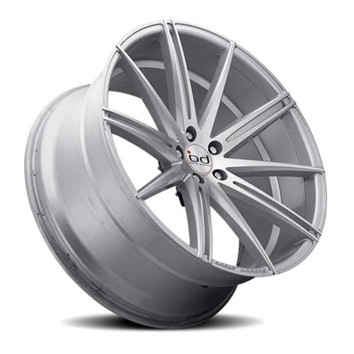 Blaque Diamond BD-9 SL 22x9 +15 5x115mm 71.5mm Polished Silver