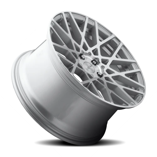 Rotiform BLQ R110 19x8.5 +35 5x120mm 72.6mm Gloss Silver Machined