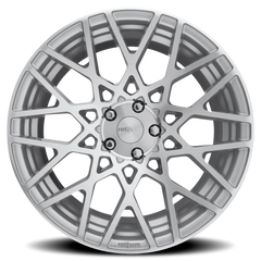 Rotiform BLQ R110 19x8.5 +35 5x112mm 66.5mm Gloss Silver Machined