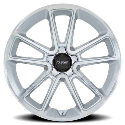 Rotiform BTL R192 21x9 +27 5x112mm 66.56mm Gloss Silver Machined Face