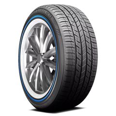 Vogue Custom Built Radial SCT2 Blue Stripe Tires 305/35R24 XL Custom Build Radial SCT2 Blue Stripe