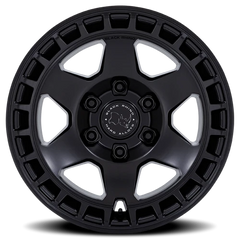 Black Rhino Bahari BR022MX 17x8.5 +25 5x127mm 71.5mm Matte Black