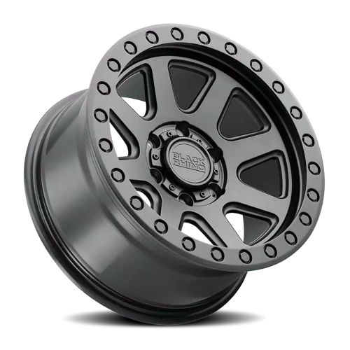 Black Rhino Baker MB 20x9 -18 5x127mm 71.6mm Matte Black