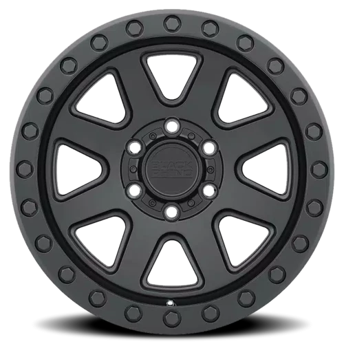 Black Rhino Baker MB 20x9 -18 5x127mm 71.6mm Matte Black