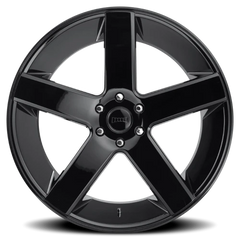 DUB Baller S216 24x9 +15 5x120mm 72.6mm Gloss Black