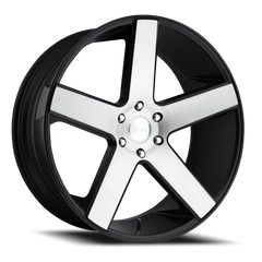 DUB Baller S217 24x10 +30 6x139.7mm 78.1mm Gloss Black Brushed