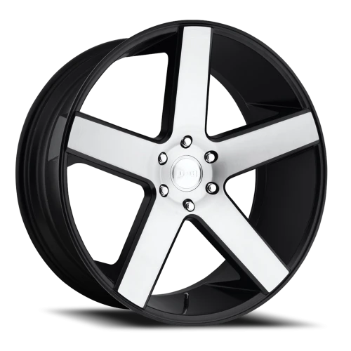 DUB Baller S217 24x10 +30 6x135mm 87.1mm Gloss Black Brushed