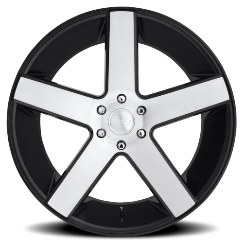 DUB Baller S217 22x9.5 +31 6x139.7mm 78.1mm Gloss Black Brushed