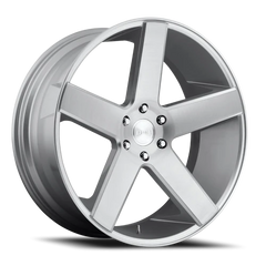 DUB Baller S218 22x9.5 +11 5x127mm 78.1mm Gloss Silver Brushed