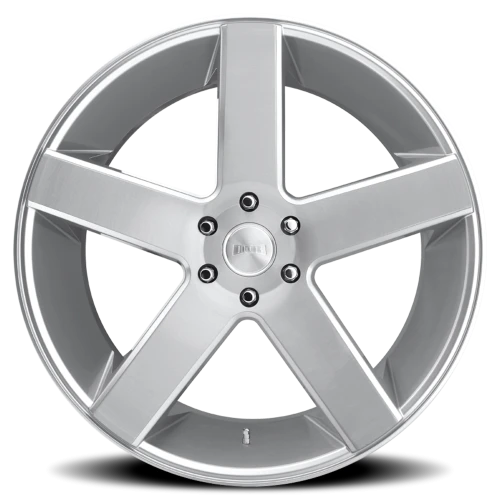 DUB Baller S218 26x10 +31 6x139.7mm 78.1mm Gloss Silver Brushed