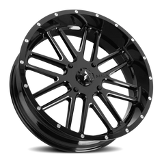 MSA Bandit M35 GB-M 20x7 +4 4x156mm 132mm Gloss Black Milled
