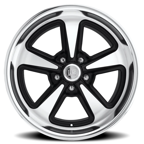 US Mags Bandit U109 18x9 +8 5x114.3mm 72.56mm Matte Black Machined