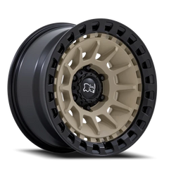 Black Rhino Barrage DS 17x8.5 -10 6x139.7mm 106.1mm Matte Desert Sand Matte Black