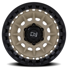 Black Rhino Barrage DS 17x8.5 -10 6x135mm 87.1mm Matte Desert Sand Matte Black