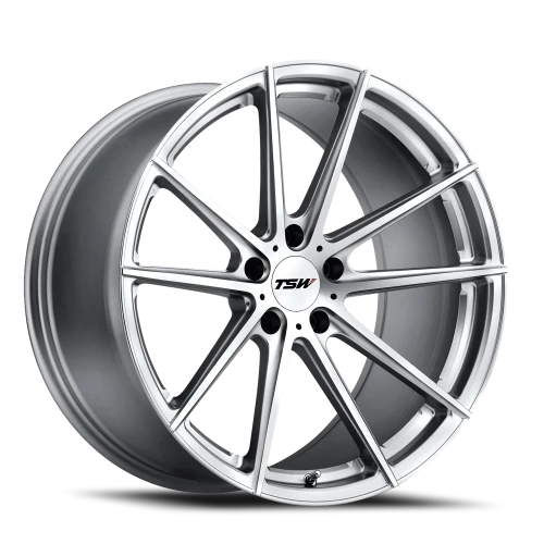 TSW Bathurst SL 19x8.5 +32 5x112mm 72.1mm Silver Mirror Cut Face