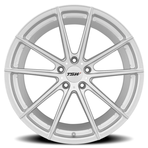 TSW Bathurst SL 20x8.5 +20 5x112mm 72.1mm Silver Mirror Cut Face