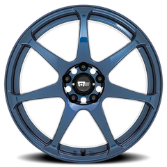 Motegi MR154 Battle BL 17x9.5 +15 5x114.3mm 72.56mm Midnight Blue