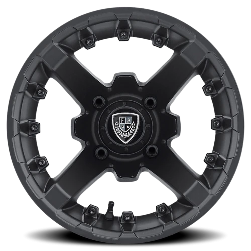 Fairway Alloys Battle 12x7 -47 4x101.6mm 70.7mm Matte Black