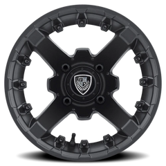 Fairway Alloys Battle 12x7 -47 4x101.6mm 70.7mm Matte Black