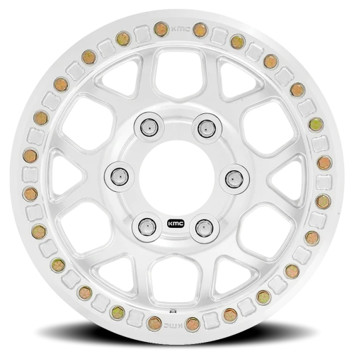KMC Mesa Forged Beadlock KM444 17x9 -12 6x165.1mm 108mm Raw Machined