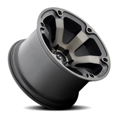 Fuel Beast D564 17x10 -18 5x127mm 78.1mm Matte Black Machined-Dark Tint