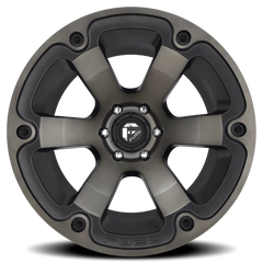 Fuel Beast D564 20x9 +20 8x180mm 124.3mm Matte Black Machined-Dark Tint