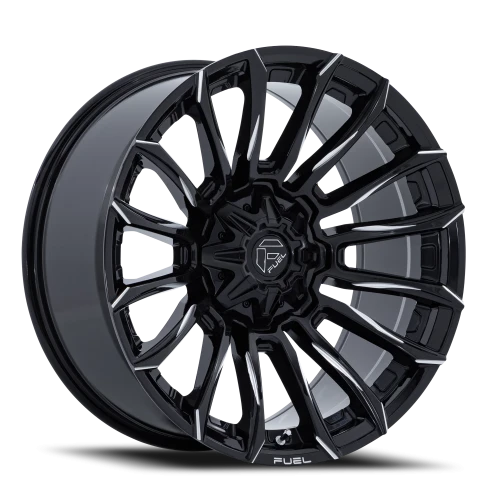 Fuel Blade FC889BE 20x9 +1 5x127mm 87.1mm Gloss Black Milled