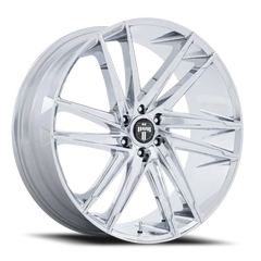 DUB Blaze DC275PX 24x10 +30 6x135mm 87.1mm Chrome