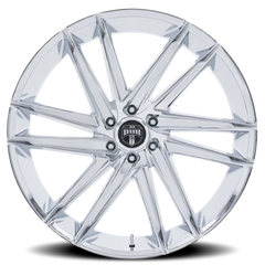 DUB Blaze DC275PX 24x10 +25 6x139.7mm 106.1mm Chrome