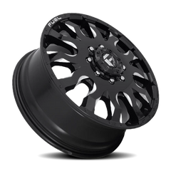 Fuel Blitz Dually D673 20x8.25 +105 8x165.1mm 121.5mm Gloss Black Milled