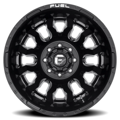 Fuel Blitz Dually D675 20x8.25 -202 8x200mm 142mm Gloss Black