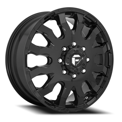 Fuel Blitz Dually D675 20x8.25 +105 8x170mm 125.1mm Gloss Black
