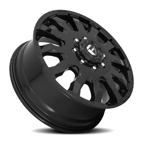 Fuel Blitz Dually D675 20x8.25 +105 8x170mm 125.1mm Gloss Black