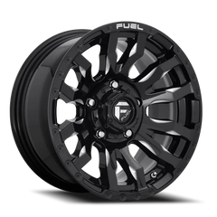 Fuel Blitz D673 20x10 -18 5x139.7mm 78.1mm Gloss Black Milled